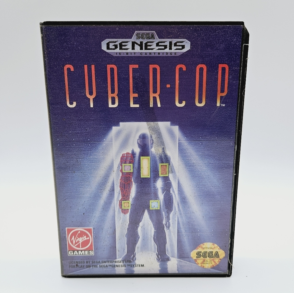 SEGA GENESIS | Cyber-Cop game cart.ridge